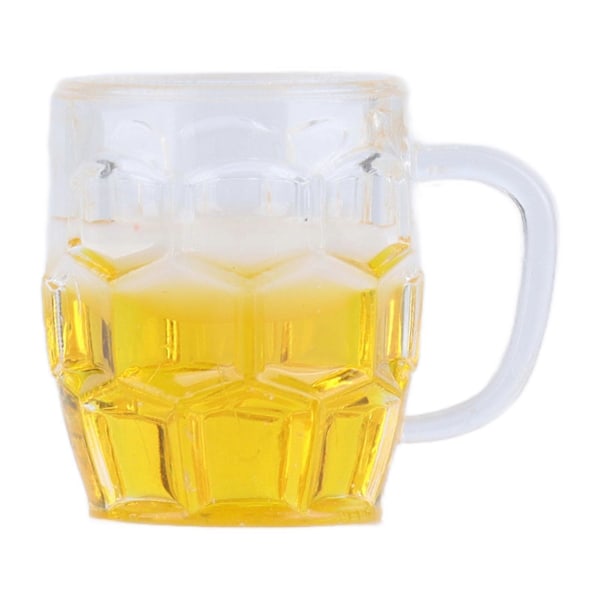 20 st Mini Ölglas Modell Simulering Ölsejdlar Modell för Mini DIY Hantverkstillbehör