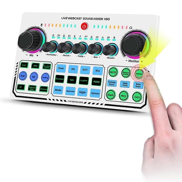 Lydkort Stemmeveksler For Lydeffektbrett For Stemmechat Strømming