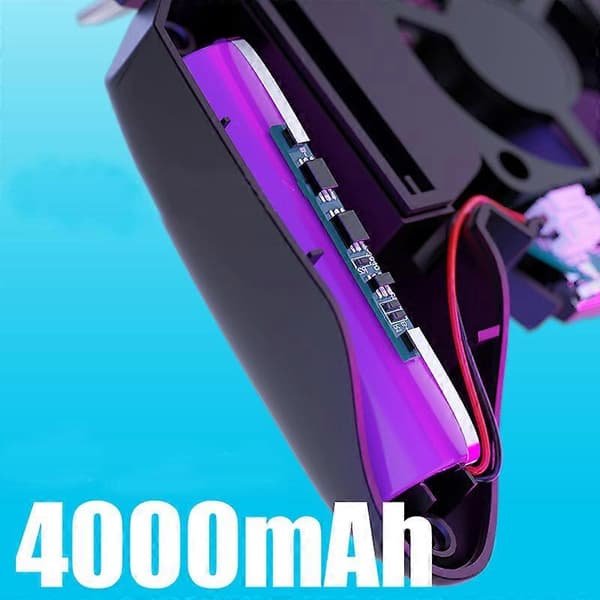 MEMO AK77 Spiludløser Telefon Køler Fan Spil Controller Pubg Controller med Fan Pubg Mobile Trigger Joystick (4000MAh)