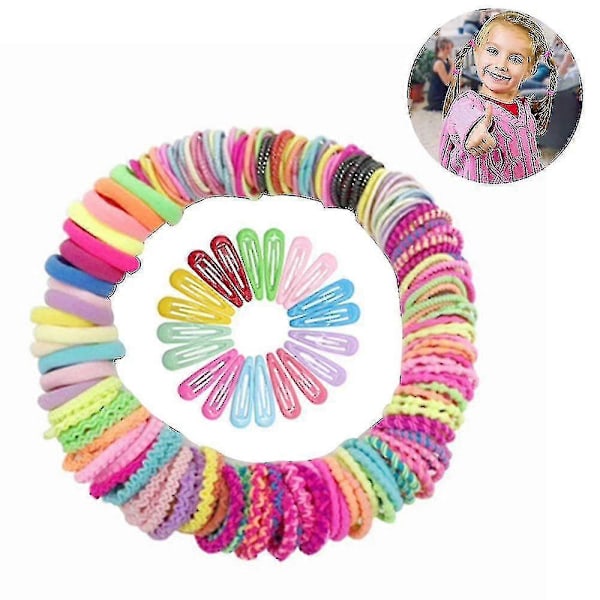 Scrunchies Tytöille Pehmeät Scrunchiet Joustavat Pestävät Värikkäät-jie