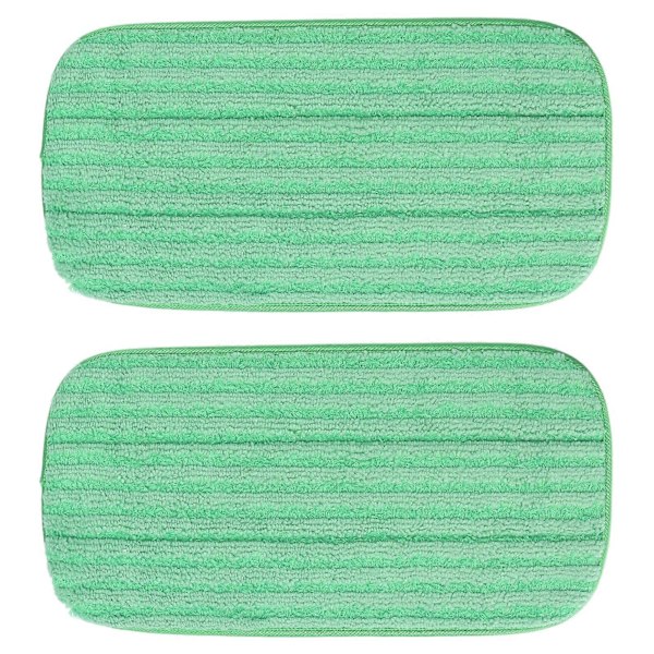 2 st Moppdynor Mikrofiber Våt Torr Moppduk Återanvändbara Mopphuvudtillbehör för Swiffer WetJet(YMCAT)