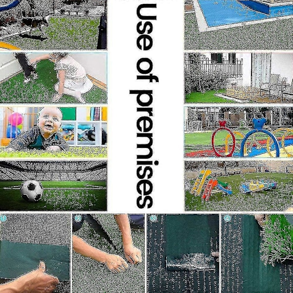 10m x 15cm Nurmikkonauha Itseliimautuva Mattoteippi Tekonurmen Saumanauha Nurmikon Mattoliimanauha Vihreä Kiinnitys Nurmikon Saumanauha
