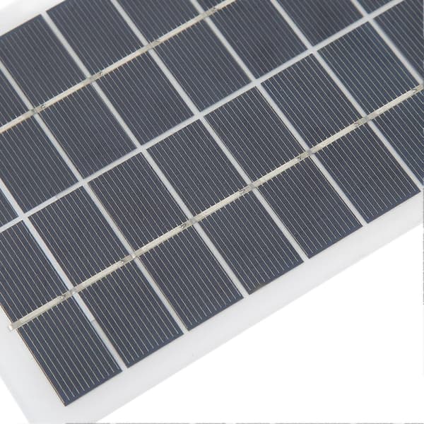 Solpanel Bærbar Høj Effektivitet Vejrbestandig Solcelleoplader med DC-interface til Trafiklys 5W 12V