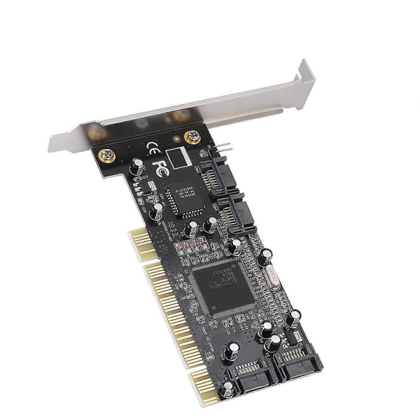 PCI til 4 Interne SATA Port 1.5Gbps Sil3114 Chipset til RAID Controller Kort