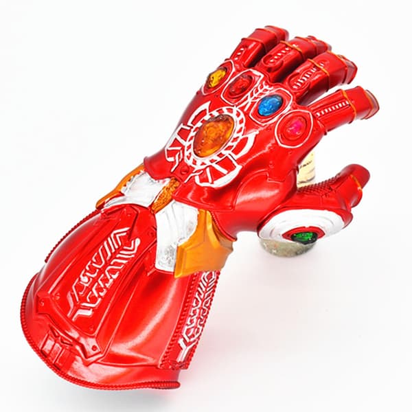 LED Lysende Infinity Handske Thanos Handske med Aftagelig Magnet Infinity Sten