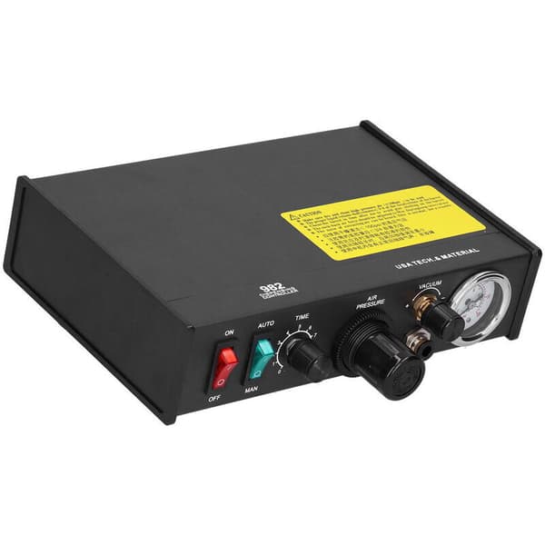 Halvautomatisk limdispensermaskine, loddepastakontroller, limdråber, flydende klæbemiddeldispenser, timerstyret (AC220-240V EU-stik)
