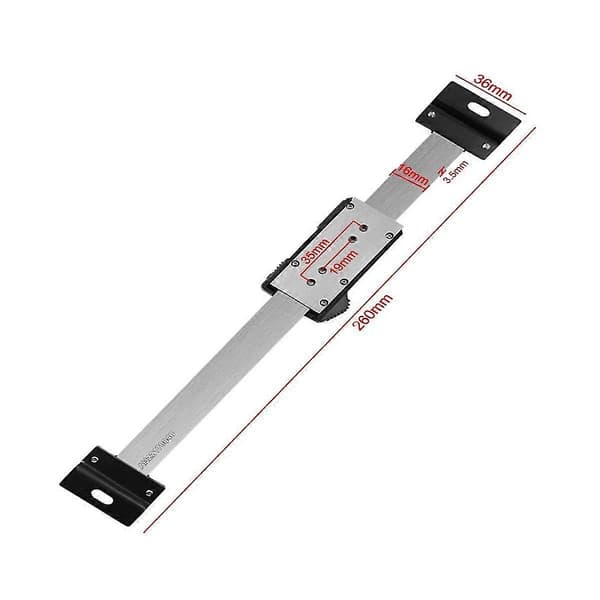 Rostfritt stål horisontell vertikal digital display linjal LCD-display nivå kaliper 0-15cm