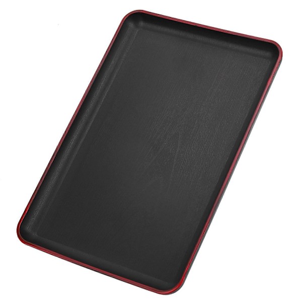30*20cm Japansk Stil Rektangulær Plastbrett Matserveringsbrett for Restaurant Hjem Hotell