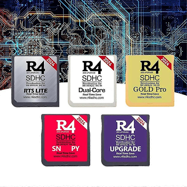 2024 R4 -kortti R4 SDHC -sovitin Flash-kortti 64 Gt 6000-in-1 yhteensopiva DSL XL/LL Secure Digital -muistikortin E-B14 kanssa