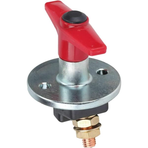 200 Amp Fastnøgle Batteriisolator, Afbryder, 12V/24V Kraftig Elektrisk Afbryder