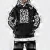 Jentehettegensere 1989 Casual Taylor Genser Barn Gutter Swifts Pullover med Hette 01white 110