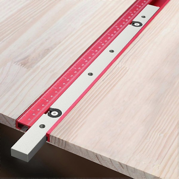 T-spår Slidstång, 9,1 X 23 X 300mm, Aluminium Miter Guide Slide för Bordsåg, Borrmaskin, Bandsåg, Träbearbetning