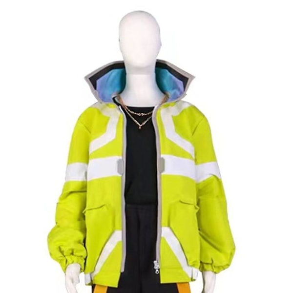 Anime Cyberpunk Edgerunners David Martinez Cosplay Kostym Fancy Party Kostym Kappa Skjorta Byxor Halloween Uniformer Custom Made M