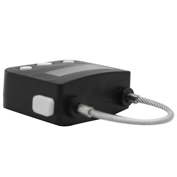Metall Timerlås USB LCD-Display Metall Elektronisk Uppladdningsbar Timer Multifunktions Hänglås