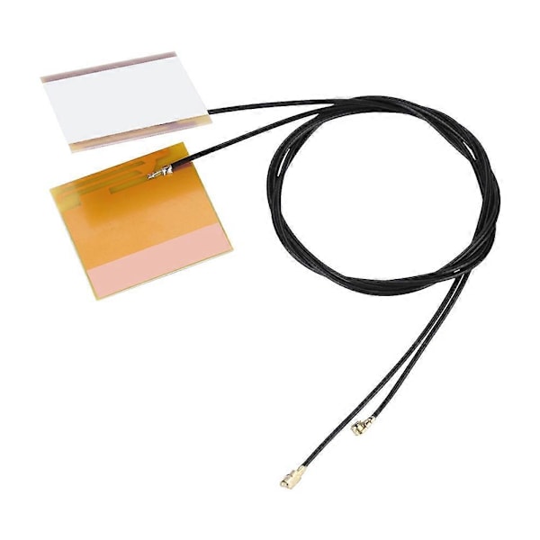 2 stk Sett IPEX 1 IPEX G1 Innebygd WiFi Antenne for Bærbar PC 2.4G/5G Stabilt Signal 46cm