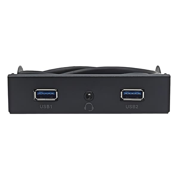 USB3.2 GEN1 diskettedrev HD-AUDIO lyd 3,5-tommer panel 19PIN til A-port 4-sektions hovedtelefonstik