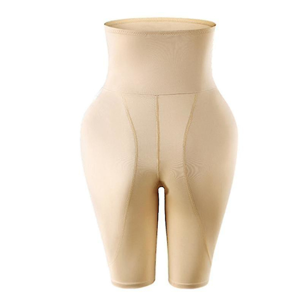 Hög midja Body Shaper Shorts Shapewear för kvinnor Magkontroll lår bantning teknologi BEIGE 6XL