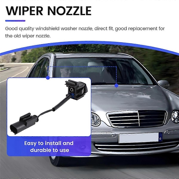 Vindusspylerdyser 2118600147 for - W203 C W209 CLK CLK350