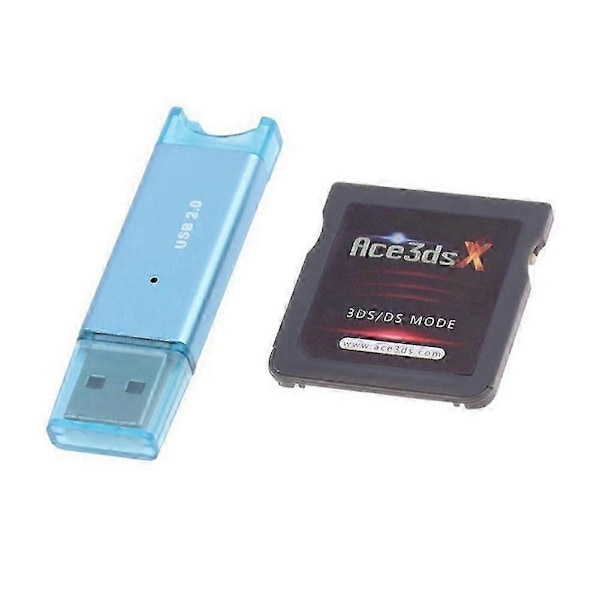 Peli yhteensopiva ACE3DS PLUS 3DSLL Super Combo Ace3DS X:n kanssa, yhteensopiva pelien ja Ntrbootin kanssa V11.17:ssa