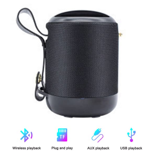 Vattentät Portabel Bluetooth-högtalare med 5W-element Stereo