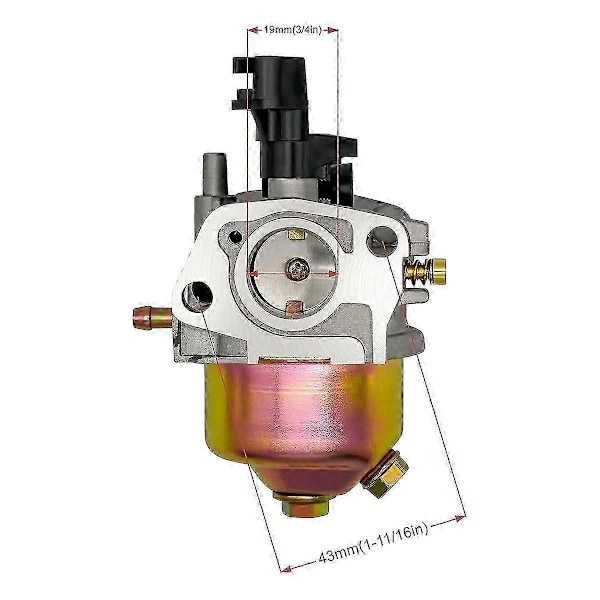 196cc 212cc 224cc generaattorin kaasutin yhteensopiva 3500 4000 4375 3250 3300 kanssa