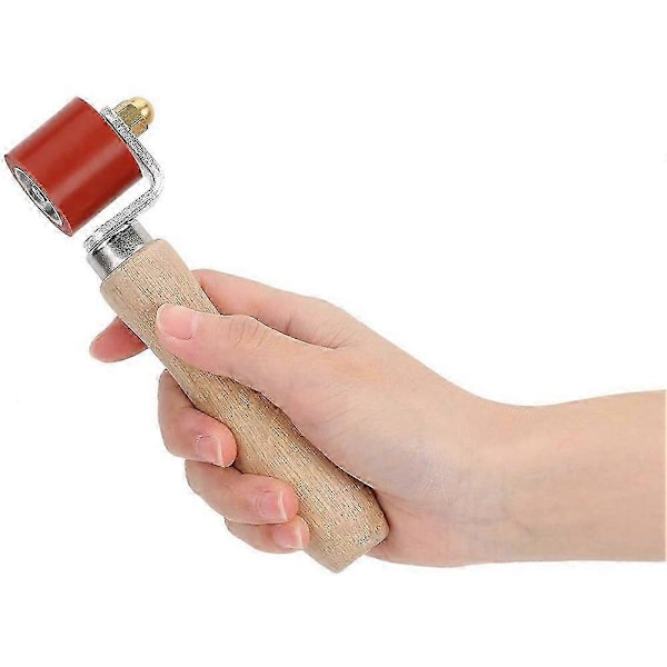 Handtrycksrulle, 28mm Silikontrycksrulle kompatibel med PVC/TPO/EPDM Takverktyg Golv T