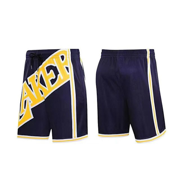 Basketshorts för män Lösa Quick Dry Beach Shorts blue M