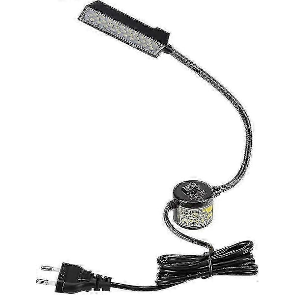 LED Symaskinelampe 30 LED Lampe med Kontakt Magnetisk Monteringsbase til Symaskine, LED Arbejdslys