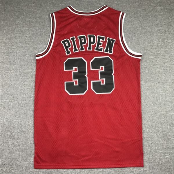 Nya 2023 baskettröjakläder #33 Pippen Rodman T-shirt style 2 M