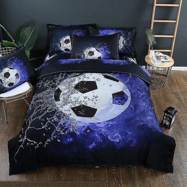 Basketfotboll cover Tredelad set Q Dancing football 1.2 three-piece bed