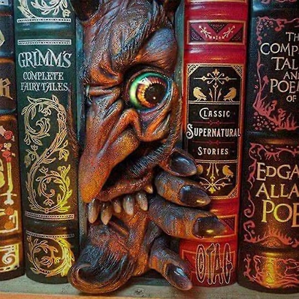 Halloween Figurer Tilføjer Festlig Atmosfære Levende Udtryk Horror Form Figurer Model Kreativt Bordpynt Simulation Monstre Skelet Bookno