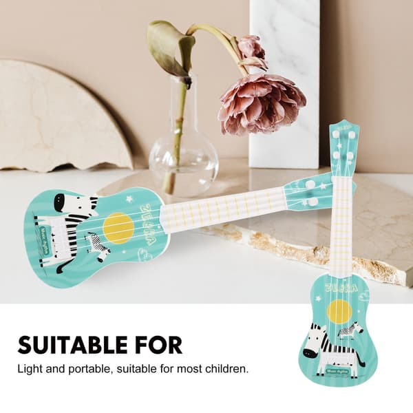 Barn Gitarr Leksaker Ukulele Barn Musikaliska Leksaker Sky-blue