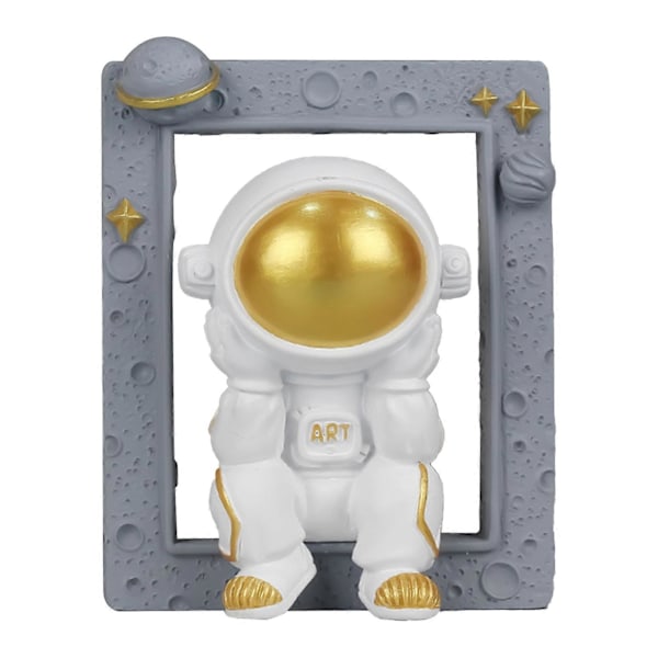 Panda Bilpynt Søt Interiørdekorasjon Skrivebord Resin Mini Panda Figur for Bil Bordplate