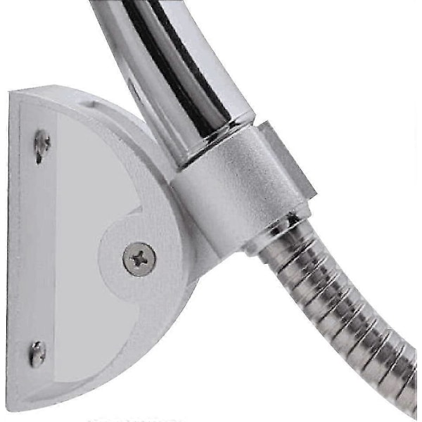 Roterende Dusjhodeholder Skinnende Aluminium DIY Baderom Solid Dusjhodeholder