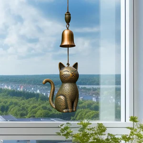Ny Kat Vindklokke - Dør- og Vinduesophæng til Udendørs Terrasser E