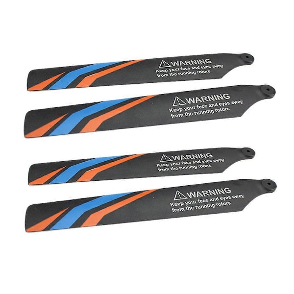 4 stk. hovedbladpropeller for XK K127 RC helikopterfly drone reservedeler oppgraderingsdeler tilbehør