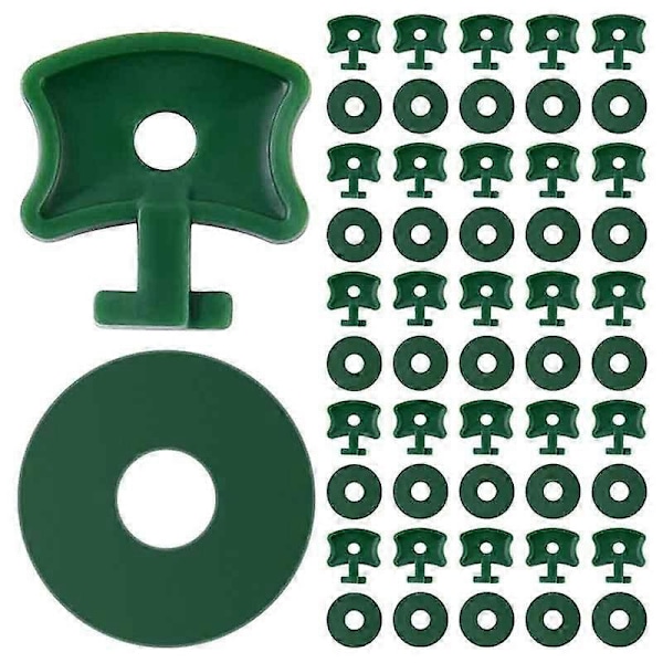 200 Stycken Växthus Twist Clips Plast Växthus Fästklämmor och Brickor Växthus Förlängningsvinkelklämmor för Växthusisolering Aluminiumnät