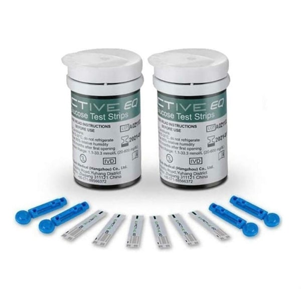 Blodsukkermåler Diabetes Test Kit Blodsukkermåler med Teststrimler