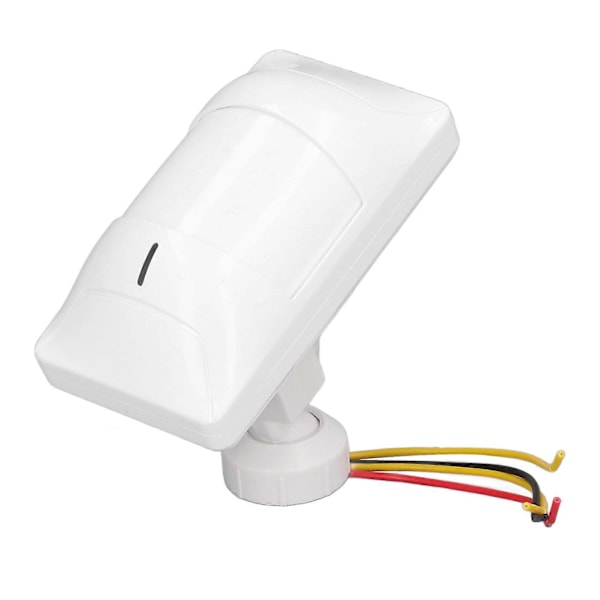 Smart Bevegelsessensor Bredvinkel Infrarød PIR Intelligens SMT Teknologi Bevegelsesdetektor Alarm for Hjem DC916V(YMCAT)