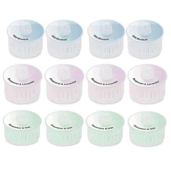12-pack Doftkapslar Luftfräschare kompatibel med ECOVACS Deebot T9
