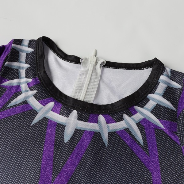 2022 barns scen kostymer Black Panther 2 film Halloween cosplay modellering scen kostymer 140cm