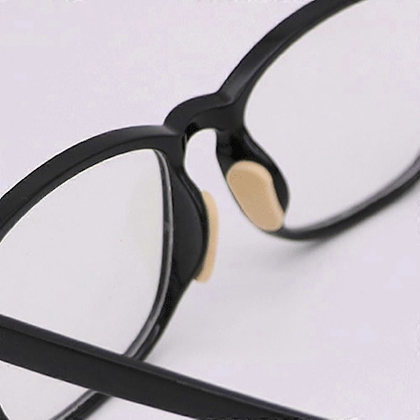 Brille-nese pads, 40 par myke skum-nese pads, selvklebende anti-skli
