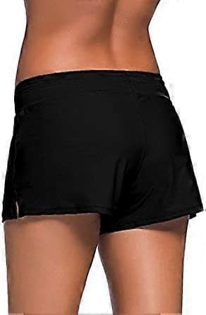 Beltebadebukse for kvinner med shortsben, L