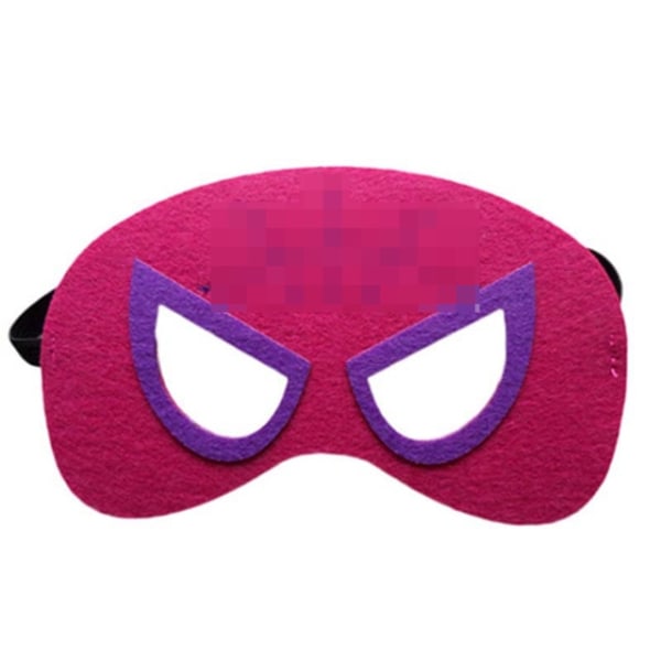 superhjälte mask cosplay superhjälte fest kostym mask pink