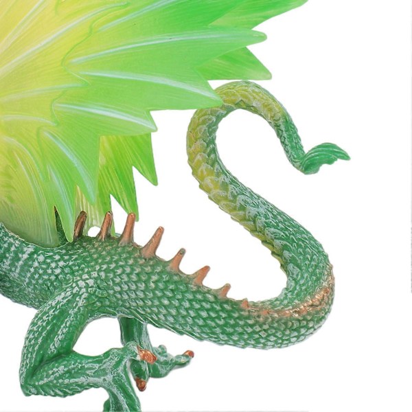 Flygende Drage Modell Realistisk Antikk Drage Figur Leketøy Samling Håndverk Statisk Ornament Leketøy Pl124