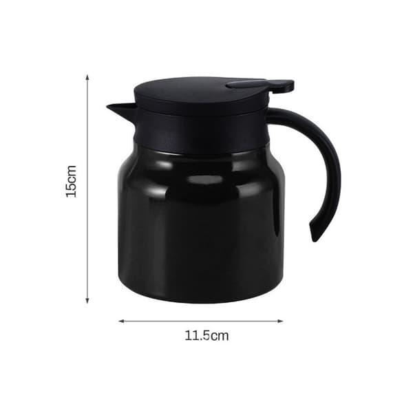 Termokande 1L, kaffekande lavet af dobbeltvægget rustfrit stål