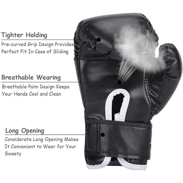 Barn Boxningshandskar Pu Läder Träningshandskar Barn Tecknad Sparring Muay Thai Handske