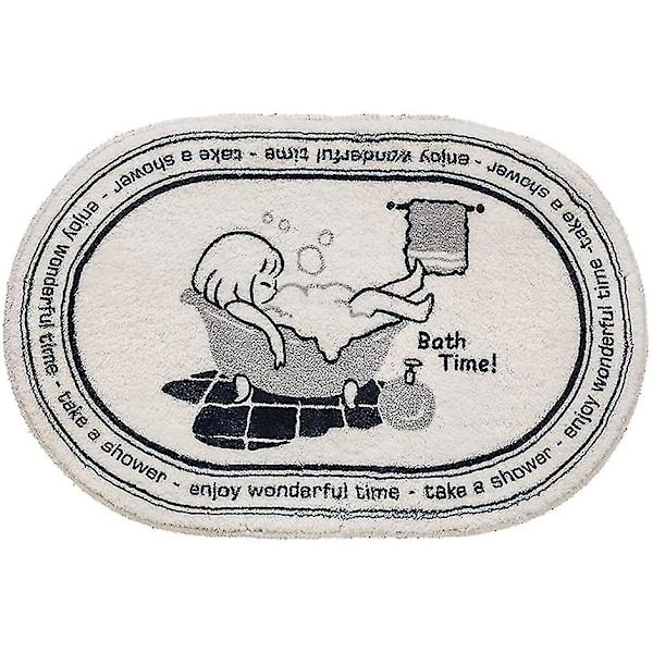 Tflycq Mjuk Mysig Cartoon Badmattor Vardagsrumsmatta Badmattor Halkfri badrum Söt Dörrmatta Badrumsmatta Sovrum Slitstark kök Dörrmatta Område Matta 2 20 * 31.5