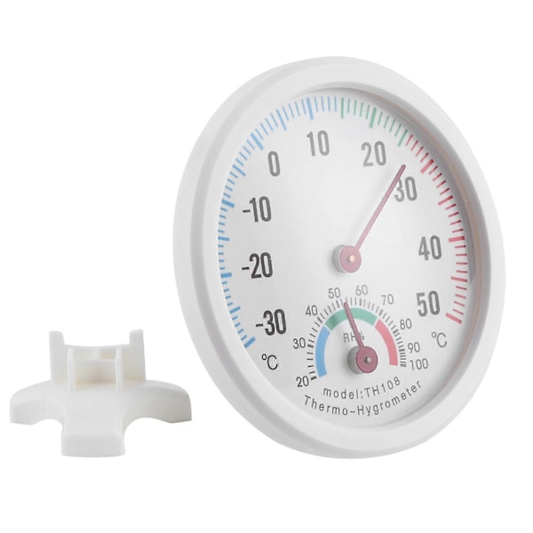 4 st Dial Termometer Hygrometer Skrivbord Induktion Temperatur Fuktighetsmätare (YMCAT)