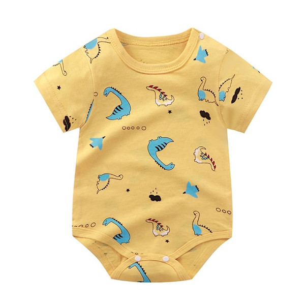 Sommar Newborn Kortärmad Jumpsuit Baby Jumpsuit style 2 59cm